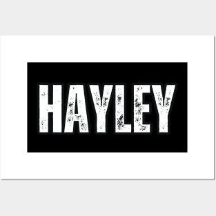 Hayley Name Gift Birthday Holiday Anniversary Posters and Art